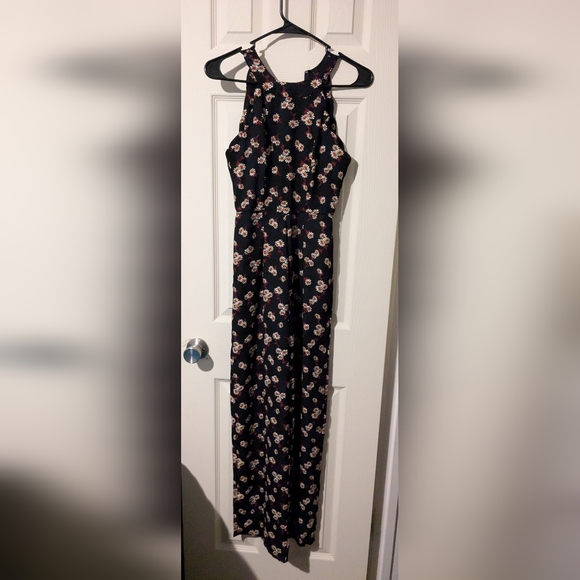 miami Pants - #91 Miami Black Floral Jumpsuit